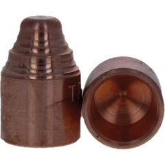 Tuffaloy - Spot Welder Tips For Use With: 4RW Cap Taper Electrode Holder Type: Female Cap S Nose - Benchmark Tooling