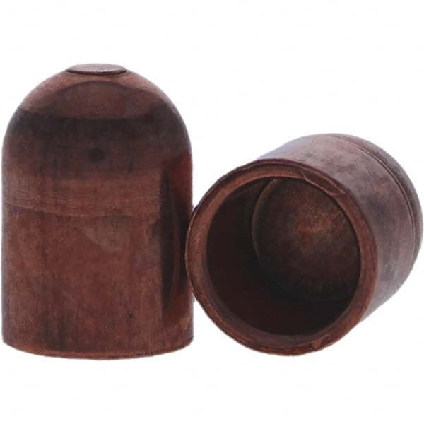 Tuffaloy - Spot Welder Tips For Use With: 5RW Cap Taper Electrode Holder Type: Female Cap B Nose (Dome) - Benchmark Tooling