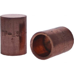 Tuffaloy - Spot Welder Tips For Use With: 5RW Cap Taper Electrode Holder Type: Female Cap C Nose (Flat) - Benchmark Tooling