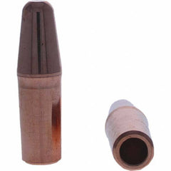 Tuffaloy - Spot Welder Tips For Use With: 4RW Electrode Holder Type: Straight Tip A Nose (Pointed) - Benchmark Tooling