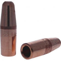 Tuffaloy - Spot Welder Tips For Use With: 6RW Electrode Holder Type: Straight Tip A Nose (Pointed) - Benchmark Tooling