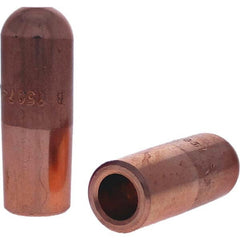 Tuffaloy - Spot Welder Tips For Use With: 5RW Electrode Holder Type: Straight Tip B Nose (Dome) - Benchmark Tooling