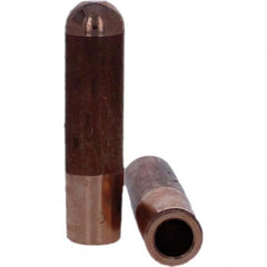 Tuffaloy - Spot Welder Tips For Use With: 5RW Electrode Holder Type: Straight Tip B Nose (Dome) - Benchmark Tooling