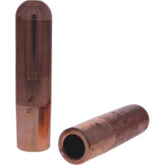 Tuffaloy - Spot Welder Tips For Use With: 5RW Electrode Holder Type: Straight Tip B Nose (Dome) - Benchmark Tooling