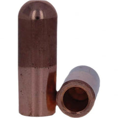 Tuffaloy - Spot Welder Tips For Use With: 5RW Electrode Holder Type: Straight Tip B Nose (Dome) - Benchmark Tooling