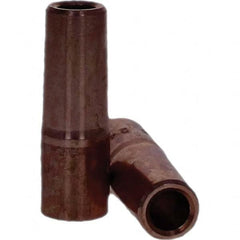 Tuffaloy - Spot Welder Tips For Use With: 4RW Electrode Holder Type: Straight Tip C Nose (Flat) - Benchmark Tooling