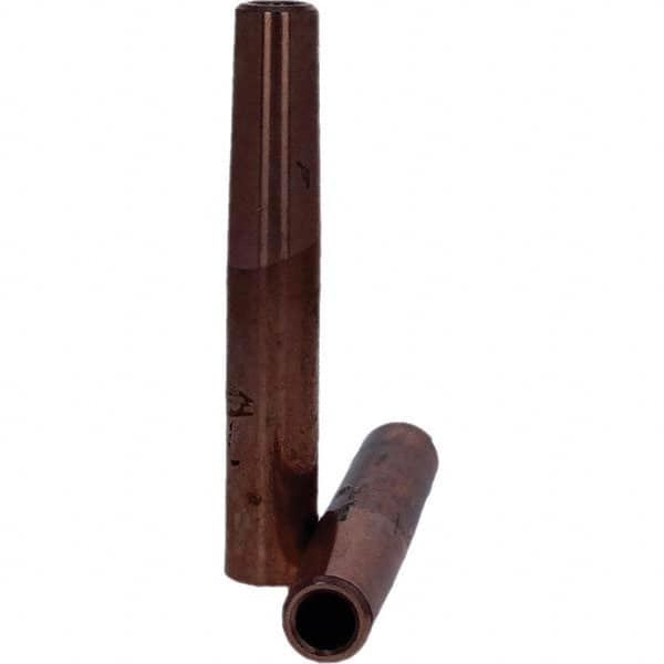 Tuffaloy - Spot Welder Tips For Use With: 4RW Electrode Holder Type: Straight Tip C Nose (Flat) - Benchmark Tooling