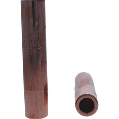 Tuffaloy - Spot Welder Tips For Use With: 5RW Electrode Holder Type: Straight Tip C Nose (Flat) - Benchmark Tooling