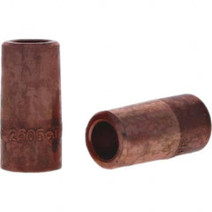 Tuffaloy - Spot Welder Tips For Use With: 5RW Electrode Holder Type: Straight Tip C Nose (Flat) - Benchmark Tooling