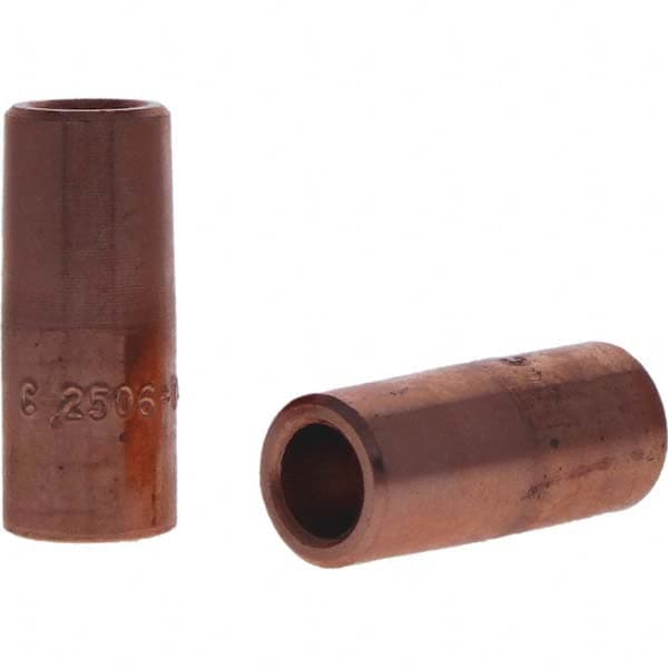 Tuffaloy - Spot Welder Tips For Use With: 5RW Electrode Holder Type: Straight Tip C Nose (Flat) - Benchmark Tooling