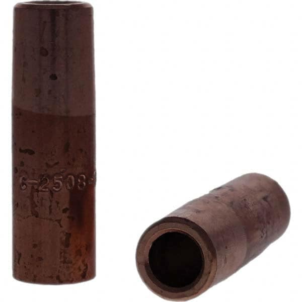 Tuffaloy - Spot Welder Tips For Use With: 5RW Electrode Holder Type: Straight Tip C Nose (Flat) - Benchmark Tooling