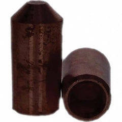 Tuffaloy - Spot Welder Tips For Use With: 4RW Electrode Holder Type: Straight Tip E Nose (Truncated) - Benchmark Tooling