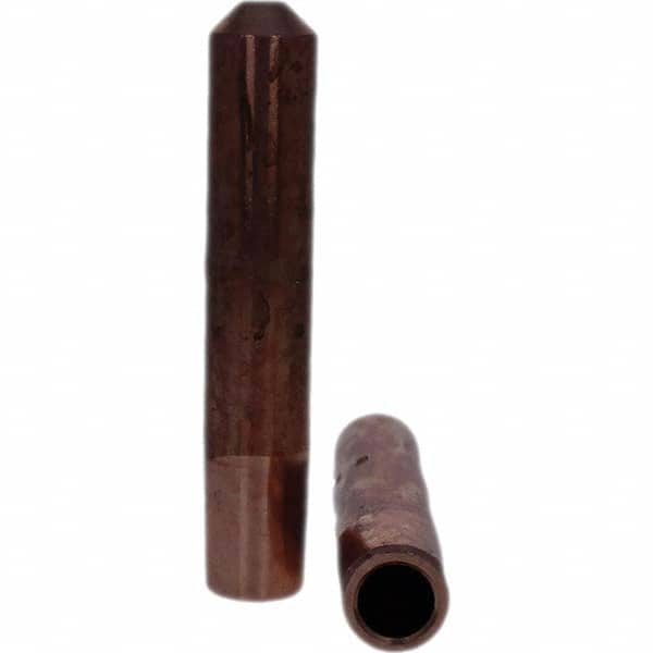 Tuffaloy - Spot Welder Tips For Use With: 5RW Electrode Holder Type: Straight Tip E Nose (Truncated) - Benchmark Tooling