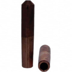 Tuffaloy - Spot Welder Tips For Use With: 4RW Electrode Holder Type: Straight Tip E Nose (Truncated) - Benchmark Tooling