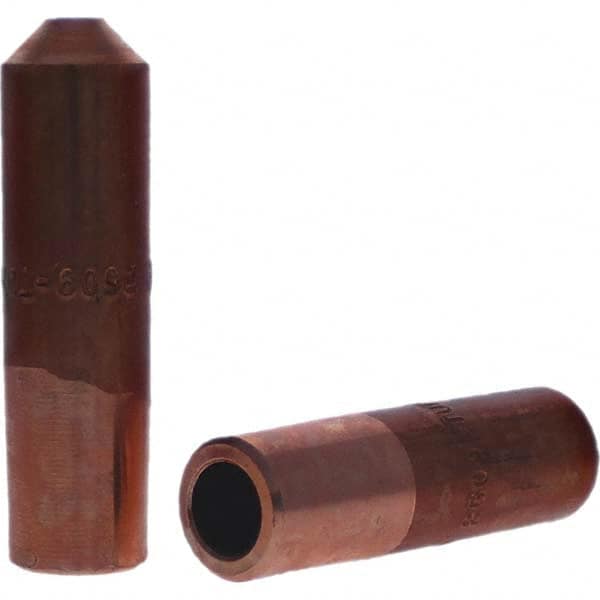 Tuffaloy - Spot Welder Tips For Use With: 4RW Electrode Holder Type: Straight Tip E Nose (Truncated) - Benchmark Tooling