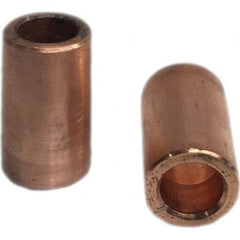 Tuffaloy - Spot Welder Tips For Use With: 5RW Electrode Holder Type: Straight Shank for 5RW Male Cap - Benchmark Tooling