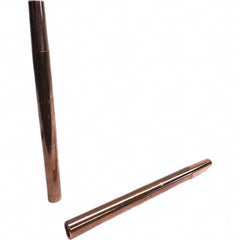 Tuffaloy - Spot Welder Tips For Use With: 4RW Electrode Holder Type: Straight Shank for 4RW Male Cap - Benchmark Tooling