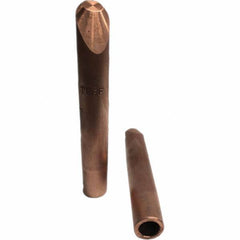 Tuffaloy - Spot Welder Tips For Use With: 4RW Electrode Holder Type: Straight Tip H Nose (Angled Offset) - Benchmark Tooling