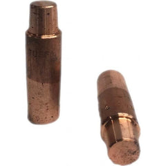 Tuffaloy - Spot Welder Tips For Use With: 5RW Electrode Holder Type: Straight Shank for 5RW Female Cap - Benchmark Tooling