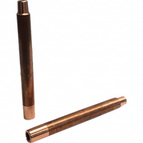 Tuffaloy - Spot Welder Tips For Use With: 4RW Electrode Holder Type: Straight Shank for 4RW Female Cap - Benchmark Tooling