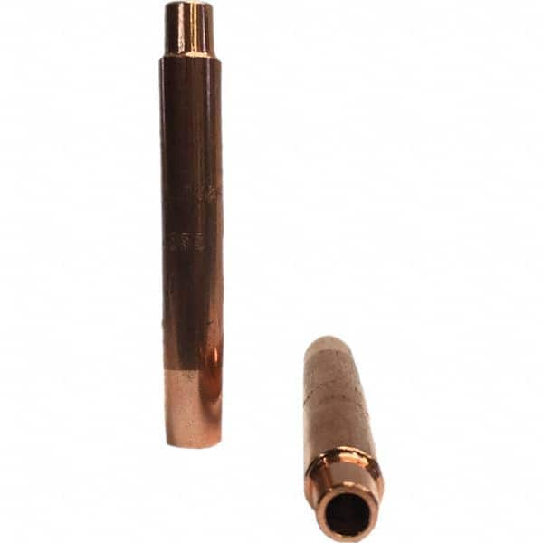 Tuffaloy - Spot Welder Tips For Use With: 4RW Electrode Holder Type: Straight Shank for 4RW Female Cap - Benchmark Tooling