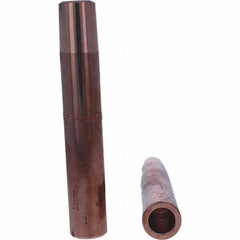 Tuffaloy - Spot Welder Tips For Use With: 5RW Electrode Holder Type: Straight Shank for 5RW Male Cap - Benchmark Tooling