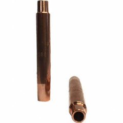 Tuffaloy - Spot Welder Tips For Use With: 4RW Electrode Holder Type: Straight Shank for 4RW Female Cap - Benchmark Tooling