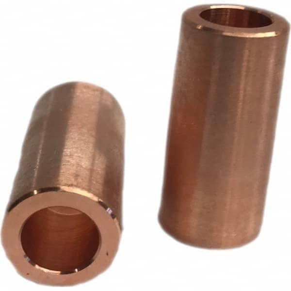 Tuffaloy - Spot Welder Tips For Use With: 6RW Electrode Holder Type: Straight Shank for 6RW Male Cap - Benchmark Tooling