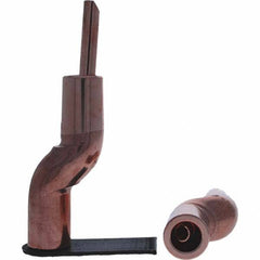 Tuffaloy - Spot Welder Tips For Use With: 5RW Electrode Holder Type: Bent Shank for 5RW Male Cap - Benchmark Tooling