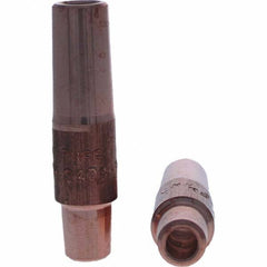 Tuffaloy - Spot Welder Tips For Use With: 4RW Electrode Holder Type: Straight Shank for 4RW Female Cap - Benchmark Tooling