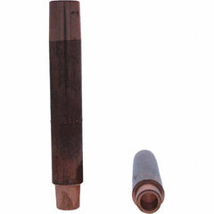 Tuffaloy - Spot Welder Tips For Use With: 5RW Electrode Holder Type: Straight Shank for 5RW Female Cap - Benchmark Tooling