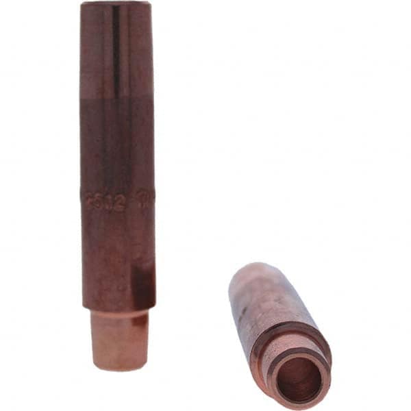 Tuffaloy - Spot Welder Tips For Use With: 6RW Electrode Holder Type: Straight Shank for 6RW Female Cap - Benchmark Tooling