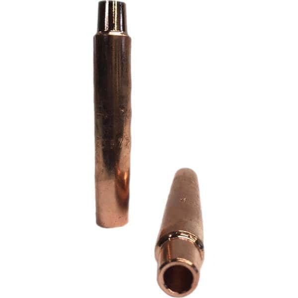 Tuffaloy - Spot Welder Tips For Use With: 6RW Electrode Holder Type: Straight Shank for 6RW Female Cap - Benchmark Tooling