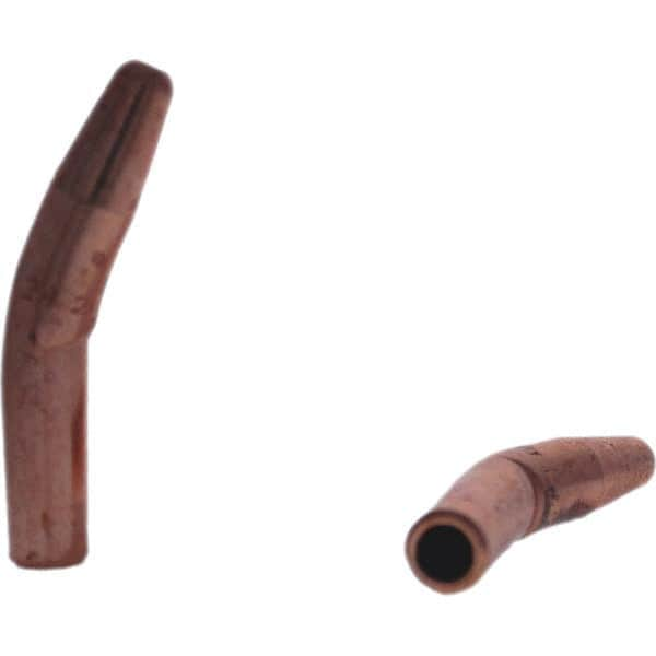 Tuffaloy - Spot Welder Tips For Use With: 4RW Electrode Holder Type: Single Bend Tip A Nose (Pointed) - Benchmark Tooling