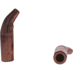 Tuffaloy - Spot Welder Tips For Use With: 5RW Electrode Holder Type: Single Bend Tip A Nose (Pointed) - Benchmark Tooling