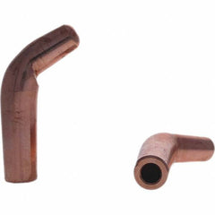 Tuffaloy - Spot Welder Tips For Use With: 5RW Electrode Holder Type: Single Bend Tip A Nose (Pointed) - Benchmark Tooling