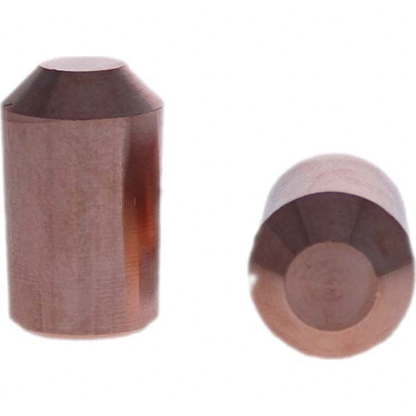 Tuffaloy - Spot Welder Tips For Use With: 4RW Electrode Holder Type: Paddle Tip E Nose (Truncated) - Benchmark Tooling