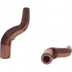 Tuffaloy - Spot Welder Tips For Use With: 5RW Electrode Holder Type: Misc Double Bend Tip A Nose (Pointed) - Benchmark Tooling