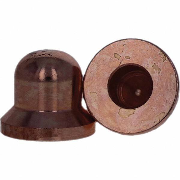 Tuffaloy - Spot Welder Tips For Use With: HP Size 1 High Pressure Holder Type: High Pressure Tip B Nose (Dome) - Benchmark Tooling