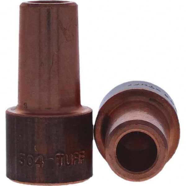 Tuffaloy - Spot Welder Tips For Use With: 5RW Electrode Holder Type: Backup Electrode Round Face - Benchmark Tooling