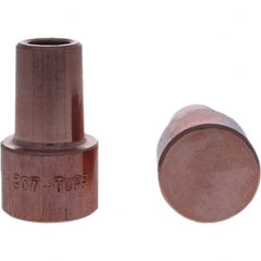 Tuffaloy - Spot Welder Tips For Use With: 5RW Electrode Holder Type: Backup Electrode Round Face - Benchmark Tooling