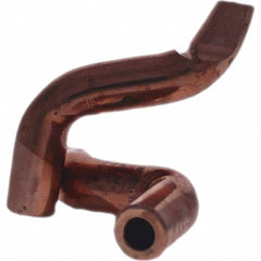 Tuffaloy - Spot Welder Tips For Use With: 5RW Electrode Holder Type: Misc Double Bend Tip Spade Nose - Benchmark Tooling