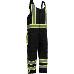 GSS Safety - Size L/XL Black Waterproof & Cold Weather Bib Overall - Benchmark Tooling