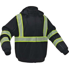 GSS Safety - Size 3XL Black High Visibility Sweatshirt - Benchmark Tooling