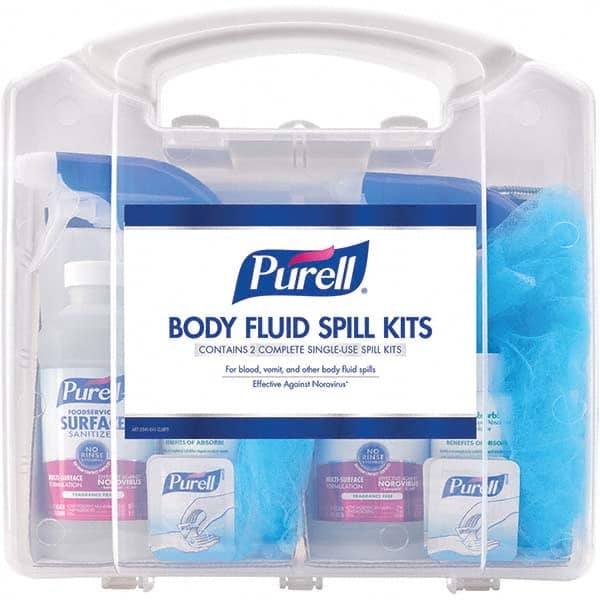 PURELL - Full First Aid Kits First Aid Kit Type: Body Fluid Clean-Up Maximum Number of People: 1 - Benchmark Tooling