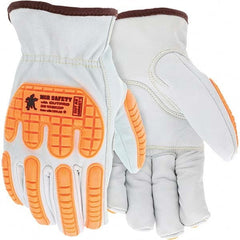 MCR Safety - Size L, ANSI Cut Lvl A5, Puncture Lvl 3, Cut & Puncture Resistant Gloves - Benchmark Tooling