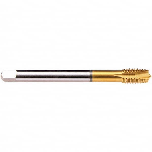 Emuge - 9/16-12 UNC 2BX 4 Flute TiN Finish PM Cobalt Spiral Point Tap - Benchmark Tooling