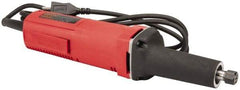 Milwaukee Tool - 1/4 Inch Collet, 21,000 RPM, Straight, Electric Die Grinder - 120 Volt, 4.5 Amp, 8 Ft. Long Cord - Benchmark Tooling