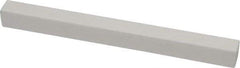 Norton - 150 Grit Aluminum Oxide Square Dressing Stick - 6 x 1/2 x 1/2, Very Fine Grade, Vitrified Bond - Benchmark Tooling