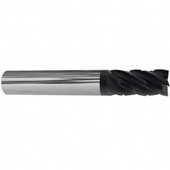 Accupro - 3/4" Diam 5 Flute Solid Carbide 0.03" Corner Radius End Mill - Benchmark Tooling